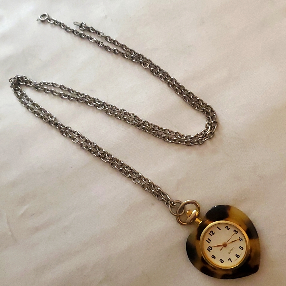 Tortoise Heart-shaped Watch Chain